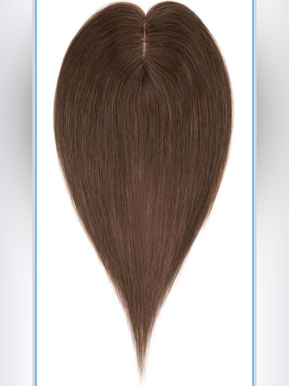 Real Human Hair, 100% Human Hair Toppers for Thin Hair,3.5"*4.7"